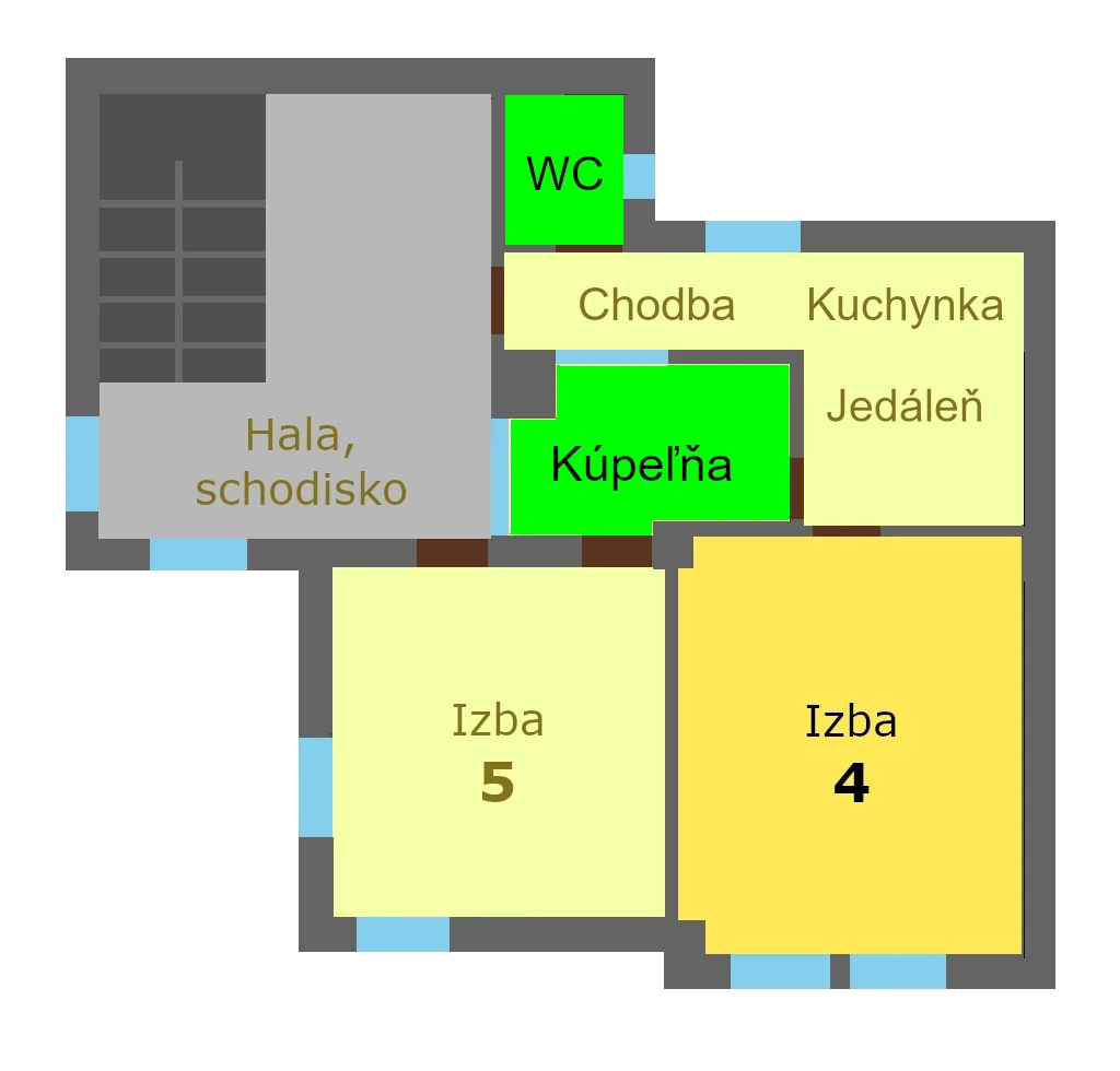 Wc, kúpeľňa 2.NP Wc, kúpeľňa 2.NP